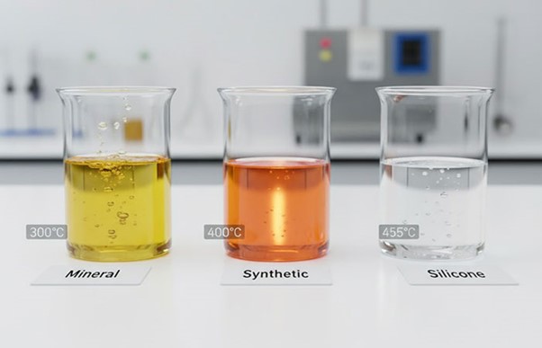 روغن‌های مبتنی بر سیلیکون-با انواع روغن عملیات حرارتی، کاربردها، تفاوت‌ها و نکات نگهداری آن‌ها آشنا شوید و بهترین گزینه را برای سیستم صنعتی خود انتخاب کنید.