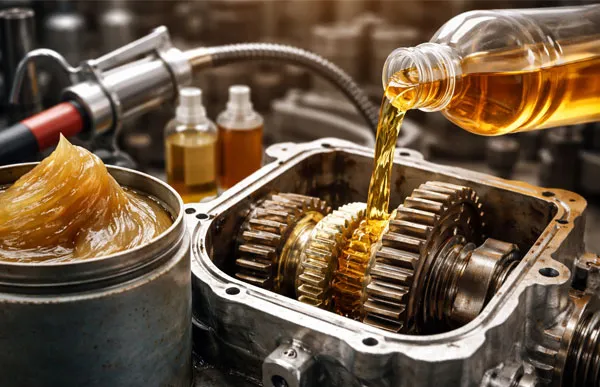 بررسی امکان جایگزینی گریس با روغن در ماشین‌آلات صنعتی - بررسی تخصصی تفاوت‌های گریس و روغن و شرایط مناسب برای جایگزینی گریس با روغن در ماشین‌آلات صنعتی،مزایا، محدودیت‌ها و نکات فنی مهم برای انتخاب صحیح روانکار.